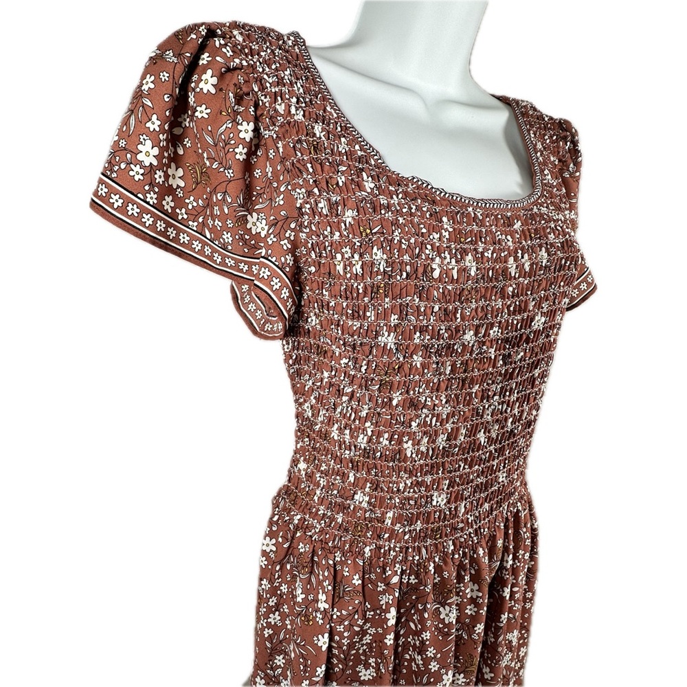 Max Studio Floral Pink Dress